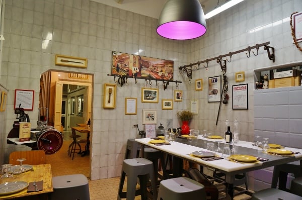 The dining room at Falaschi Macelleria, San Miniato. Photo: Clare Speak/The Local